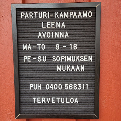 Parturi-kampaamo Leena Keisu | Parturi i Ylläsjokisuu