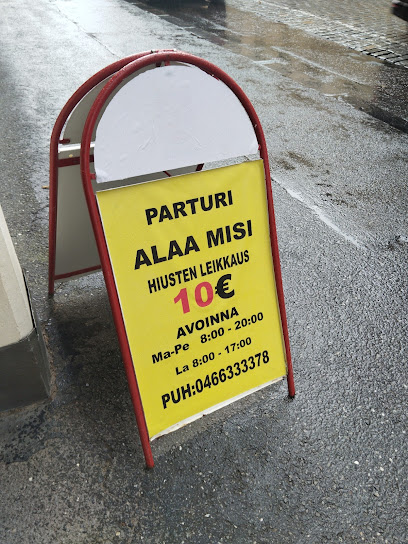 Parturi Alaa Misi | Parturi i Pori