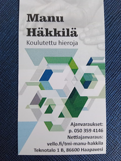 Hakkila Manu Leander | Hieroja i Haapavesi
